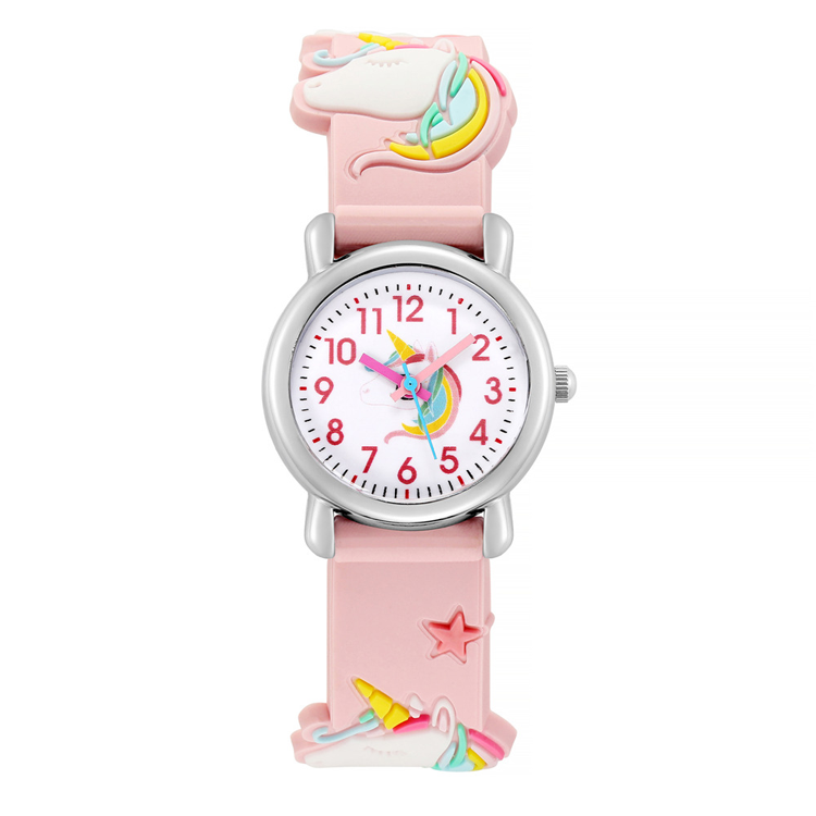 Quartz watch company 3D cartoon kids watch with special design for sale